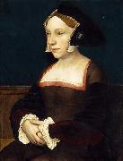 Hans holbein the younger Portrait of an English Lady oil